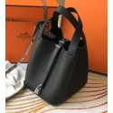 AAA Imitation Hermes So Kelly 22cm Bag In Black Leather HT01193