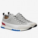 Best 1:1 Hermes Grey Rapid Sneakers HT00322