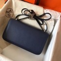 Fake Hermes Blue Royale Epsom Constance Elan 25cm Bag HT00653