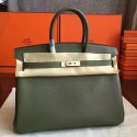 Fake Hermes Canopee Clemence Birkin 35cm Handmade Bag HT00999