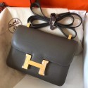 Fake Hermes Epsom Constance 24cm Ardoise Handmade Bag HT00648