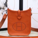 Fake Hermes Orange Evelyne II TPM Messenger Bag HT00126