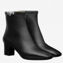 Hermes Black Calfskin Power Low Boot HT00024