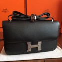 Hermes Black Epsom Constance Elan 25cm Bag HT00171