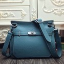 Hermes Blue Jean Large Jypsiere 34cm Bag HT01041