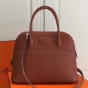 Hermes Bolide 31cm Bag In Brown Swift Leather HT00970