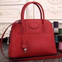 Hermes Bolide Tote Bag In Red Leather HT00166