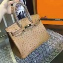 Hermes Brown Sac A Depeches 30cm 35cm Handbag HT00889