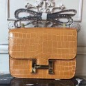 Hermes Camarel Constance MM 24cm Crocodile Bag HT00334