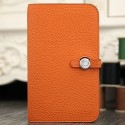 Hermes Dogon Combine Wallet In Orange Leather HT00792