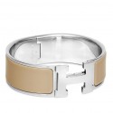 Hermes Etoupe Enamel Clic Clac H PM Bracelet HT01225