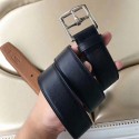 Hermes Etriviere 40 Belt In Black Epsom Leather HT00545