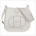 Hermes Evelyne III Bag White HT00962