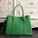 Hermes Medium Garden Party 36cm Tote In Bamboo Leather HT01197