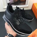 Hermes Men Black Player Sneakers HT00836