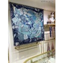 Hermes Flowers of South Africa Silk Scarf HT00258