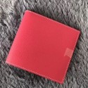 Hermes Rose Red MC2 Copernic Compact Wallet HT01176