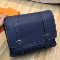 High Quality Replica Hermes Dark Blue Steve 35 Messenger Bag HT01281