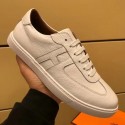 Hot Imitation Hermes Olympic Sneakers In Black Leather HT00461