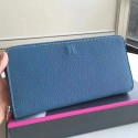 Imitation 1:1 Hermes Blue Jean Azap Zipped Wallet HT01354