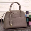 Imitation Hermes Bolide Tote Bag In Etain Leather HT00533