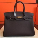 Imitation Hermes Cafe Clemence Birkin 35cm Handmade Bag HT00515