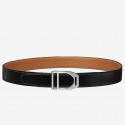 Imitation Hermes Etrier Buckle Belt &amp; Brown Clemence 32 MM Strap HT01293