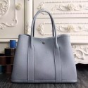 Replica Hermes Medium Garden Party 36cm Tote In Blue Lin Leather HT00182