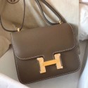 Replica Hermes Mini Constance 18cm Taupe Epsom Bag HT00969