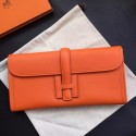 Replica Hermes Orange Epsom Jige Elan 29 Clutch HT00758