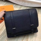 AAA Replica Hermes Black Steve 35 Messenger Bag HT00959