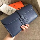 Cheap Hermes Sapphire Epsom Jige Elan 29 Clutch HT00793