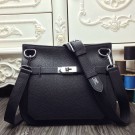 Designer Hermes Black Large Jypsiere 34cm Bag HT00354