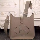 Fake High Quality Hermes Grey Evelyne III PM Bag HT00382