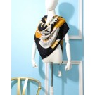 Fashion Hermes Black Rocabar Shawl 140cm HT01276