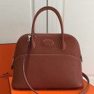 Hermes Bolide 31cm Bag In Brown Swift Leather HT00970