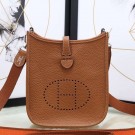 Hermes Brown Evelyne II TPM Messenger Bag HT00308