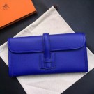 Hermes Electric Blue Epsom Jige Elan 29 Clutch HT00631