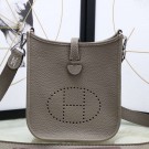 Hermes Etoupe Evelyne II TPM Messenger Bag HT00933