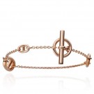 Hermes LG Rose Gold Farandole Bracelet HT00789