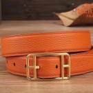 Hermes Orange Cape Cod 32 Reversible Belt HT00760