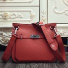 Hermes Red Medium Jypsiere 31cm Bag HT00691