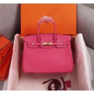 Hermes Rose Red Birkin 30cm Crocodile Niloticus Shiny Bag HT20024