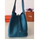 Hermes So Kelly 22cm Bag In Bule Leather HT00336