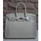 Hermes Grey Epsom Birkin 30cm Handmade Bag HT00901