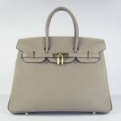 Hot Replica Hermes Birkin 30cm 35cm Bag In Grey Togo Leather HT01136