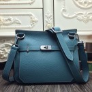 Imitation Hermes Blue Jean Medium Jypsiere 31cm Bag HT00176