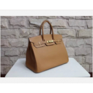 Imitation Hermes Brown JPG Birkin 40cm Shoulder Bag HT00860