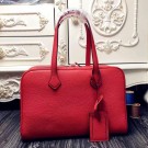 Imitation Hermes Victoria II 35cm Bag In Red Leather HT00365