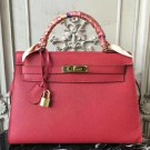 Imitation High Quality Hermes Red Epsom Kelly 32cm Sellier Bag HT00996